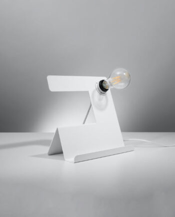 Bordlampe Incline Hvid