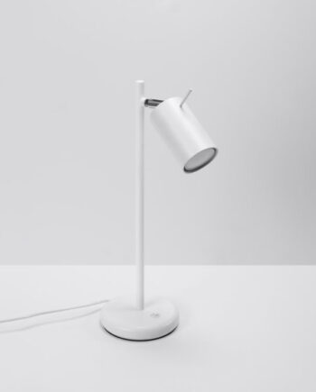 Bordlampe Ring Hvid