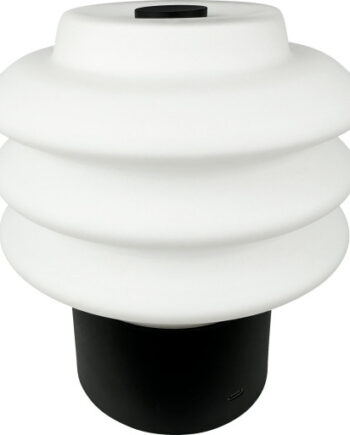 Dyberg Larsen Diva Genopladelig Bordlampe Sort