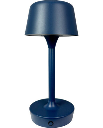 Dyberg Larsen Flow Genopladelig Bordlampe Blå