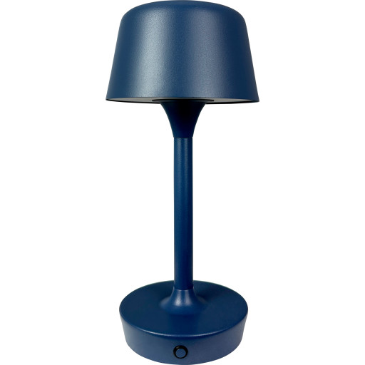 Dyberg Larsen Flow Genopladelig Bordlampe Blå