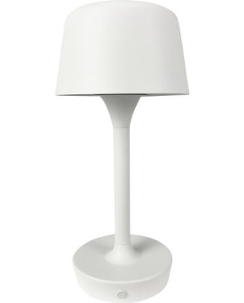Dyberg Larsen Flow Genopladelig Bordlampe Hvid