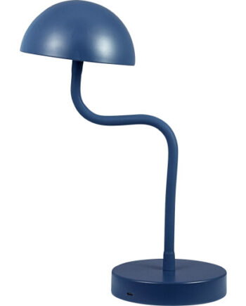 Dyberg Larsen Fonzy Genopladelig Bordlampe Blå