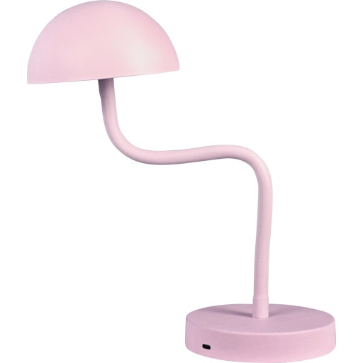 Dyberg Larsen Fonzy Genopladelig Bordlampe Lyserød