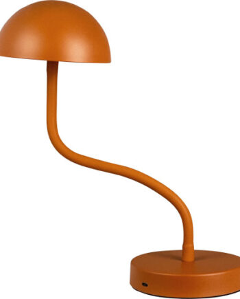 Dyberg Larsen Fonzy Genopladelig Bordlampe Orange
