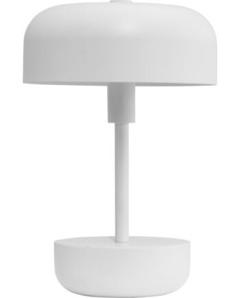 Dyberg Larsen Haipot Genopladelig Bordlampe Hvid