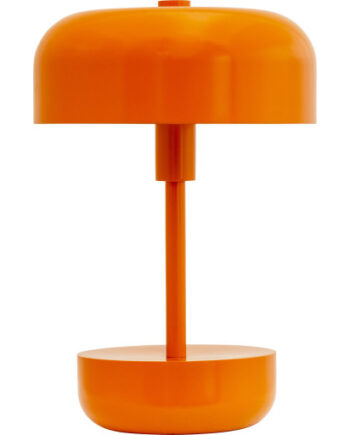 Dyberg Larsen Haipot Genopladelig Bordlampe Orange