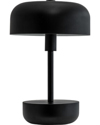 Dyberg Larsen Haipot Genopladelig Bordlampe Sort
