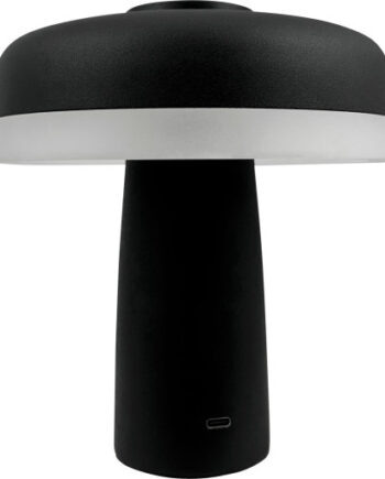 Dyberg Larsen Porter Genopladelig Bordlampe Sort
