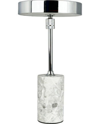 Dyberg Larsen Starlight Genopladelig Bordlampe Grå Marmor