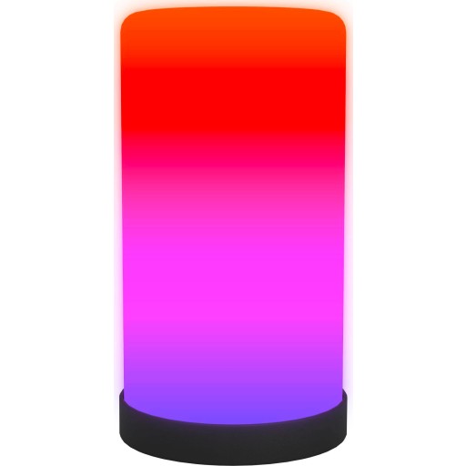 Eglo Cylinder Bordlampe Med Farvet Lys Mikrofon