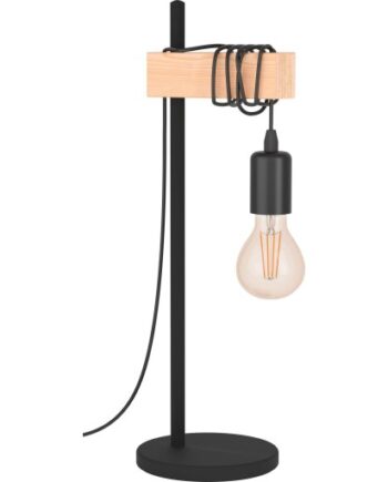 Eglo Townshend Bordlampe Sort