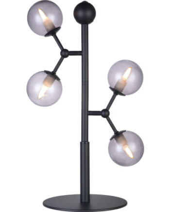 Halo Design Atom Bordlampe Røgfarvet