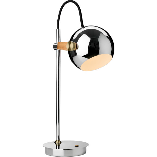 Halo Design Genopladelig Bordlampe Krom