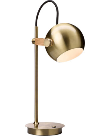 Halo Design Genopladelig Bordlampe Messing