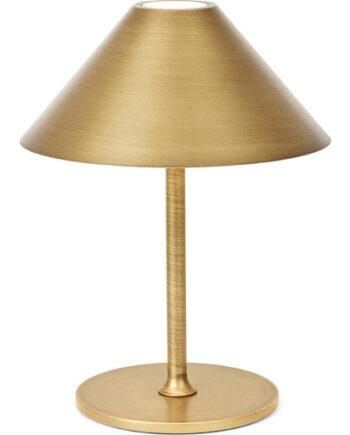 Halo Design Hygge Genopladelig Bordlampe H20 Messing
