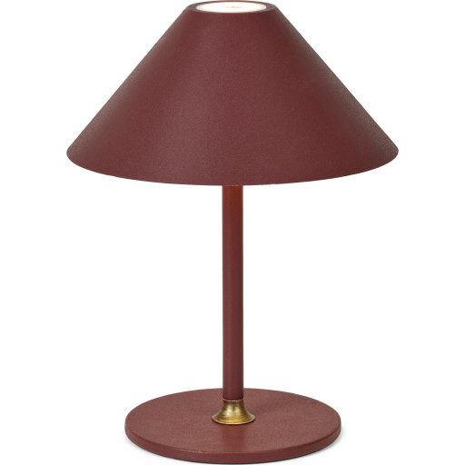 Halo Design Hygge Genopladelig Bordlampe H25 Rød