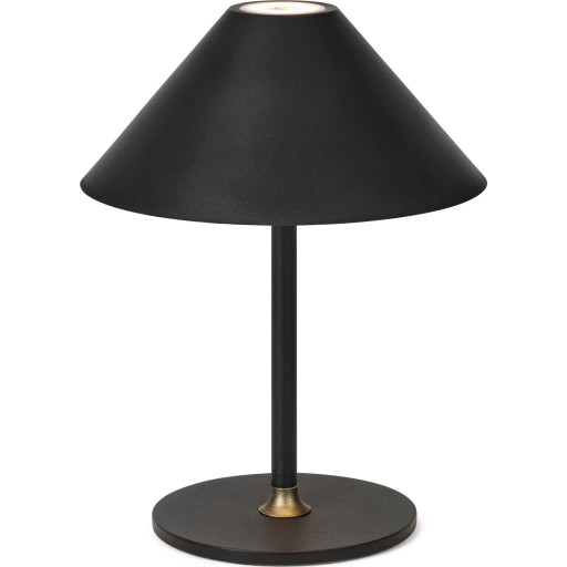 Halo Design Hygge Genopladelig Bordlampe H25 Sort