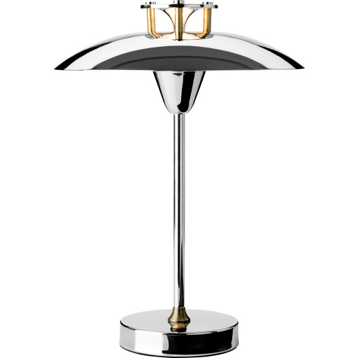 Halo Design Mini Stepp Genopladelig Bordlampe Krom