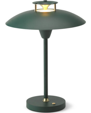 Halo Design Stepp Genopladelig Bordlampe Grøn