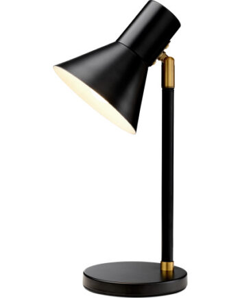 Halo Design Style Bordlampe Sort