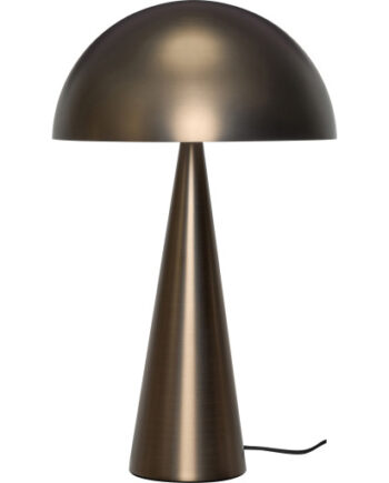 Hbsch Mush Bordlampe Bruneret Messing
