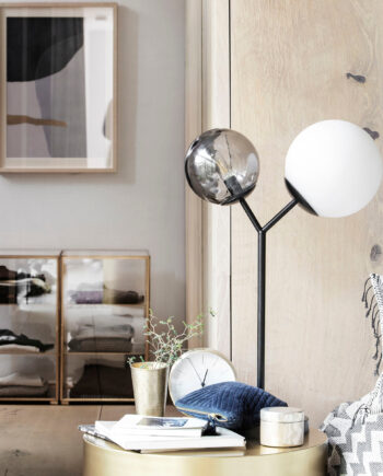House Doctor Bordlampe Twice Sort