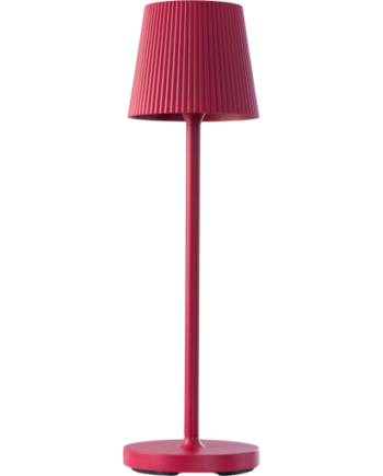 Lumenlight Lucca Genopladelig Bordlampe Rød