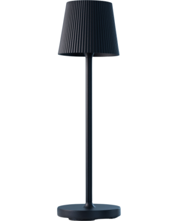 Lumenlight Lucca Genopladelig Bordlampe Sort