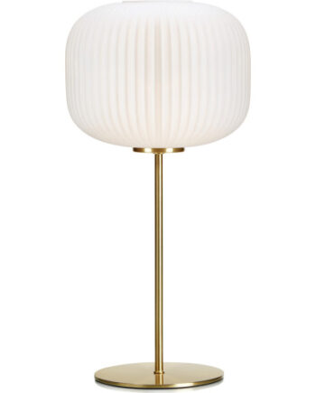 Marksljd Sober Bordlampe Messing Opal