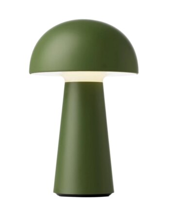 Move Genopladelig Led Bordlampe Ip44 Olivengrøn Nielsen Light