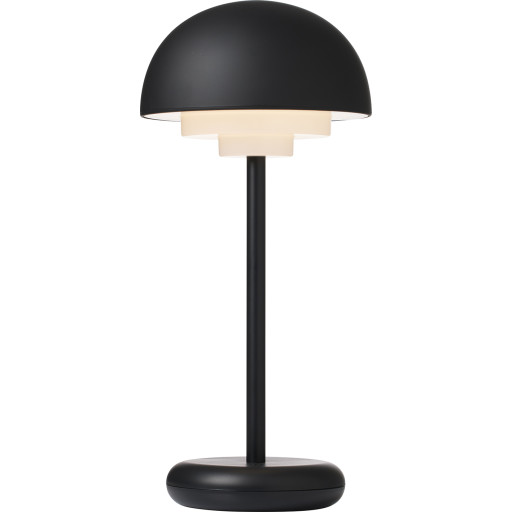 Nielsen Light Toscana Genopladelig Bordlampe Sort