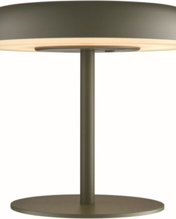 Nordlux Elmer Genopladelig   Solcelle Bordlampe Grøn