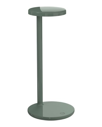 Oblique Bordlampe Blank Grøn