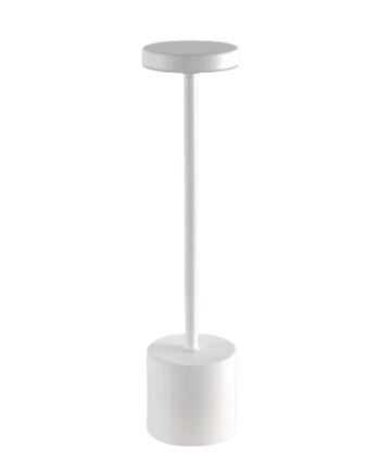 Opladelig Led Bordlampe Hvid Touch Dæmpbar Cct Ip20 Dæmpbar : Dæmpbar Kulør : Cct Varm Til Kold Hvid