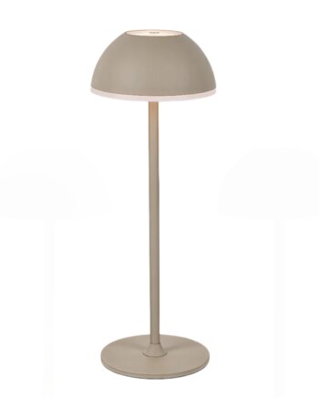 Opladelig Led Bordlampe Inde Ude Beige Touch Dæmpbar 3i1 Ip54 Udendørs Dæmpbar : Dæmpbar Kulør : Cct Varm Til Kold Hvid