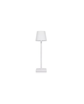 Opladelig Led Bordlampe Inde Ude Hvid Ip54 Udendørs Touch Dæmpbar Dæmpbar : Dæmpbar Farve : Hvid