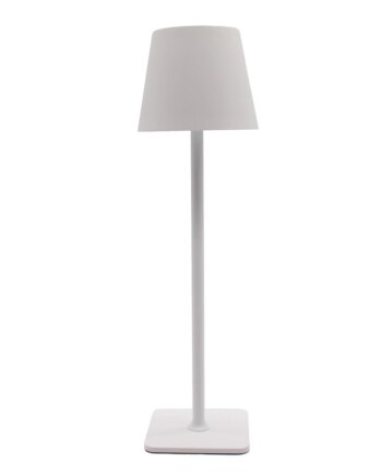 Opladelig Led Bordlampe Inde Ude Hvid Touch Dæmpbar Cct Ip54 Udendørs Dæmpbar : Dæmpbar Kulør : Cct Varm Til Kold Hvid