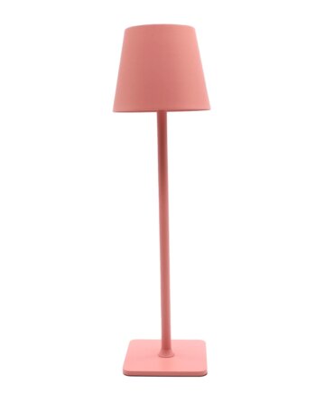 Opladelig Led Bordlampe Inde Ude Pink Touch Dæmpbar Cct Ip54 Udendørs Dæmpbar : Dæmpbar Kulør : Cct Varm Til Kold Hvid