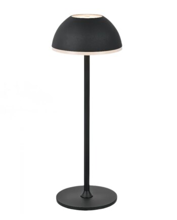 Opladelig Led Bordlampe Inde Ude Sort Touch Dæmpbar 3i1 Ip54 Udendørs Dæmpbar : Dæmpbar Kulør : Cct Varm Til Kold Hvid