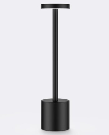 Opladelig Led Bordlampe Sort Touch Dæmpbar Cct Ip20 Dæmpbar : Dæmpbar Kulør : Cct Varm Til Kold Hvid