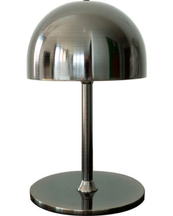 Sirius Tim Genopladelig Bordlampe Sort Nikkel