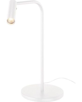 Slv Karpo Bordlampe Med Touch Led Hvid