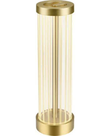 Slv Quimera Bordlampe Børstet Messing