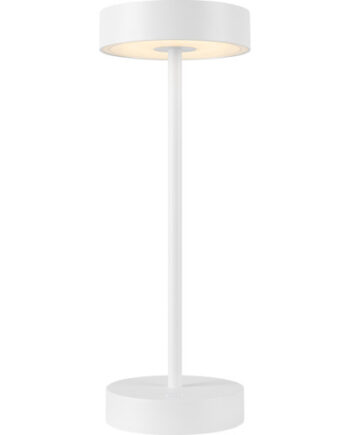 Slv Vinolina Genopladelig Bordlampe Hvid