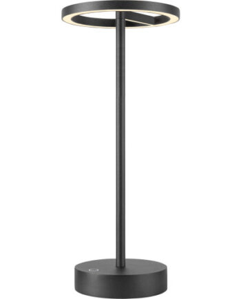 Slv Vinolina One Genopladelig Bordlampe Sort