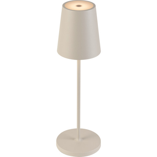Slv Vinolina Two Genopladelig Bordlampe Beige