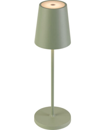 Slv Vinolina Two Genopladelig Bordlampe Grøn