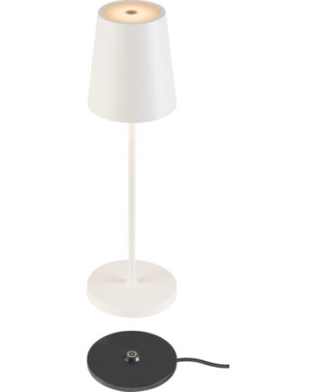 Slv Vinolina Two Genopladelig Bordlampe Hvid