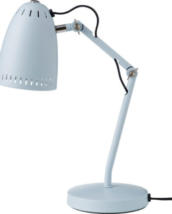 Superliving Dynamo Bordlampe Lyseblå